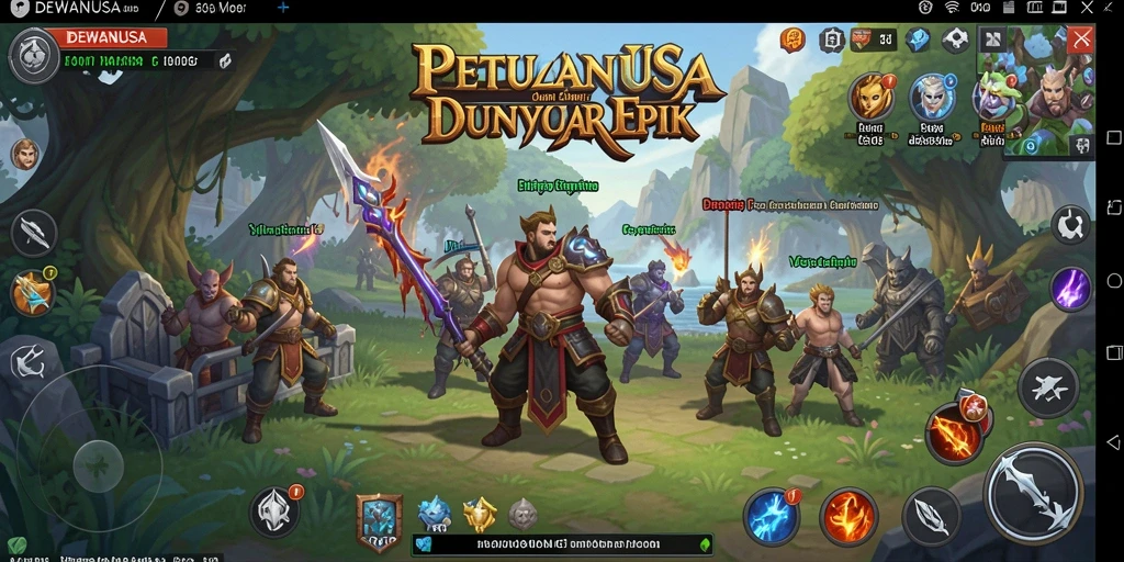 Screenshot gameplay mengungkapkan petualangan mendalam dalam DEWANUSA.