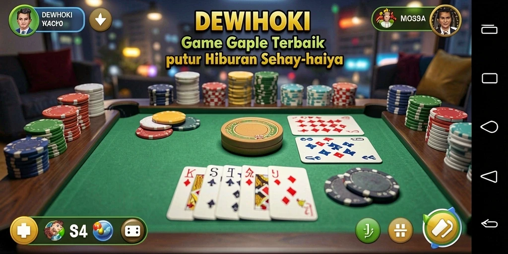 Tampilan antarmuka dan gameplay seru dari DEWIHOKI