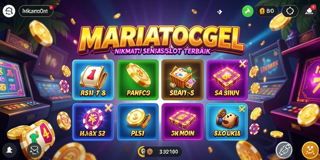 Tampilan gameplay MARIATOGEL yang seru dan penuh warna.