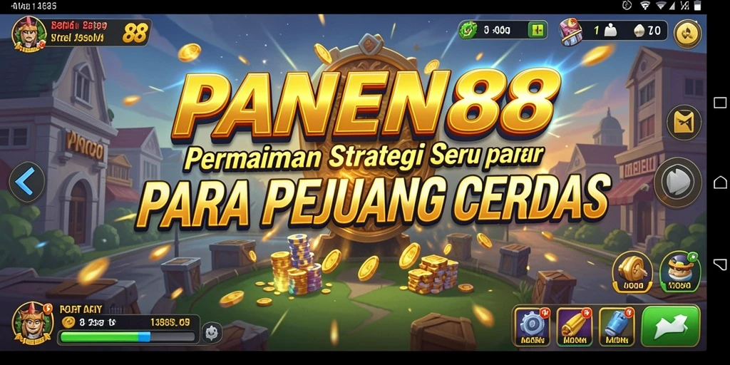 Tangkapan layar menunjukkan aksi strategis dalam permainan.