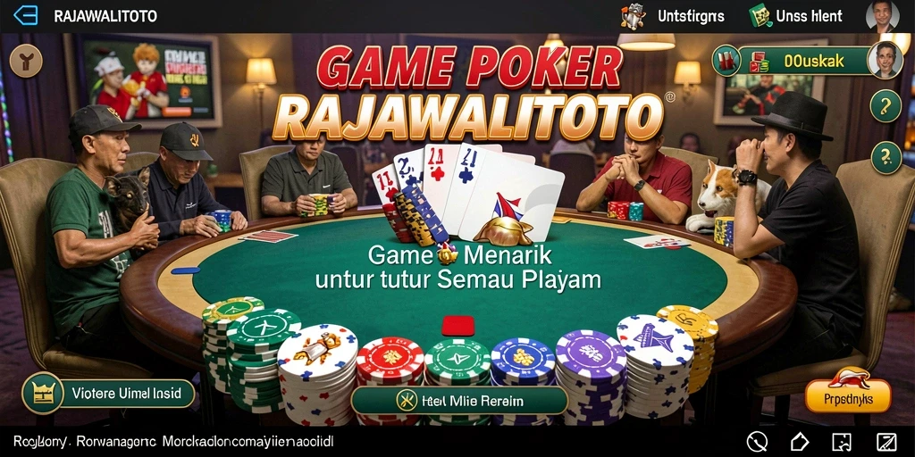 Tampilan menarik dari gameplay seru RAJAWALITOTO.