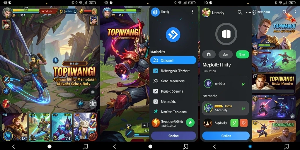 Screenshot utama TOPIWANGI menampilkan antarmuka yang intuitif dan fitur pengingat yang memudahkan.
